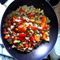 Minced pork and veggies|david ealdamaさん