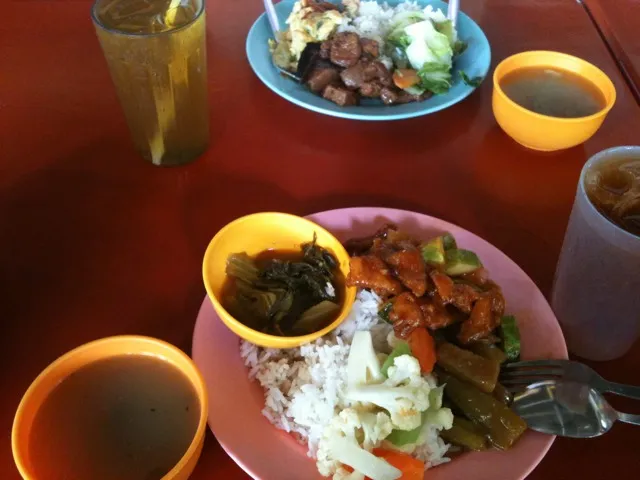 Snapdishの料理写真:経済飯 at Dengkil RM5安い！|884さん