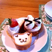 でも結局、ケーキを頂いたので、おやつはケーキになりましたo(^▽^)o|shinohara yukiaさん