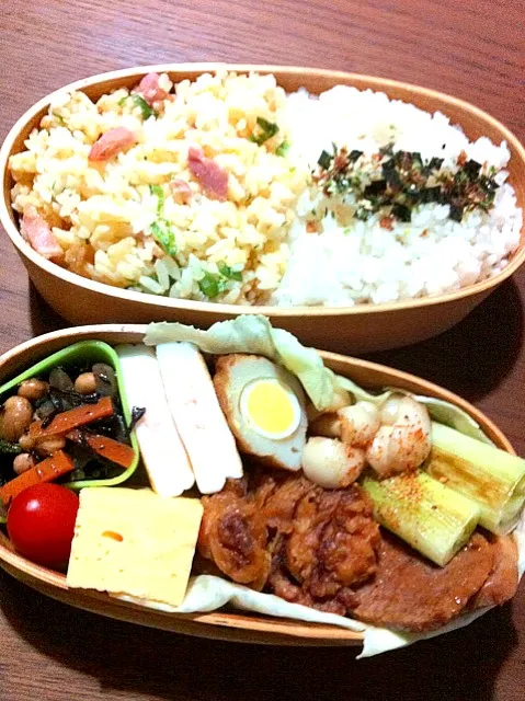 チャーハン＆焼肉弁当|吉さん