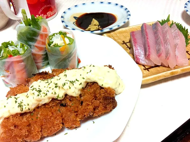 今日の晩ご飯☆今回も惣菜ですけど（笑）|スバルさん