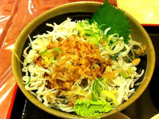 伊豆のしらす丼|じょんさん