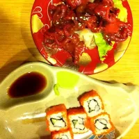 california maki n baby octopus|christymさん