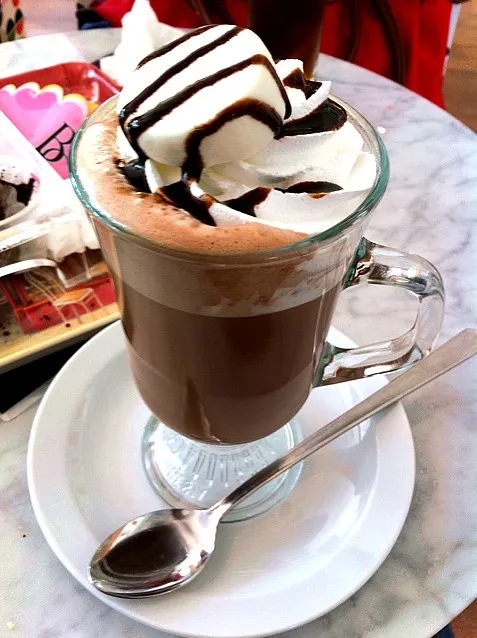 hot chocolate with marshmallow|インインさん