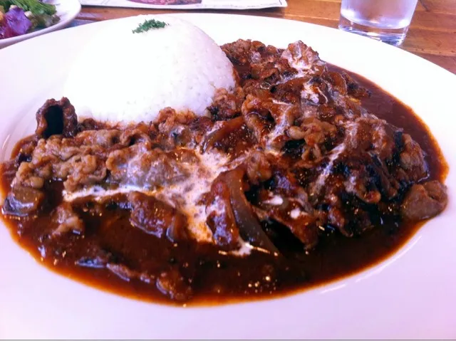 Snapdishの料理写真:Stewed beef and rice|chan mitsuさん