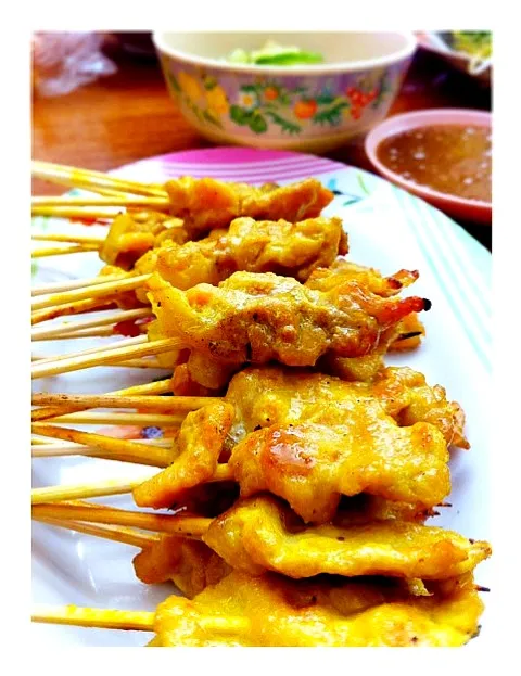 Pork Satay with Peanut Sauce|Zenithさん