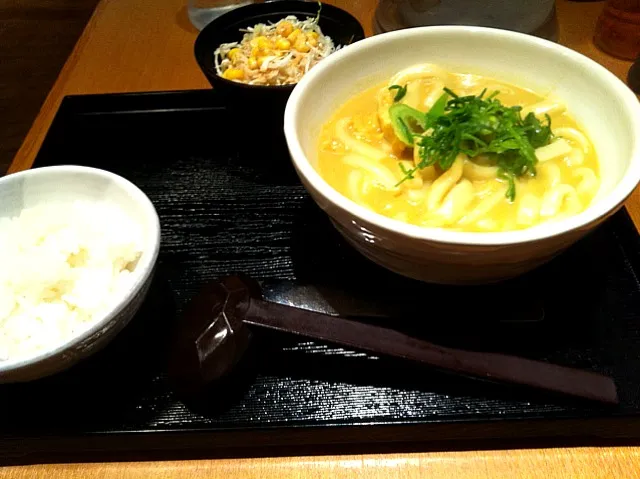 せんきち カレーうどん|じゅんけるさん