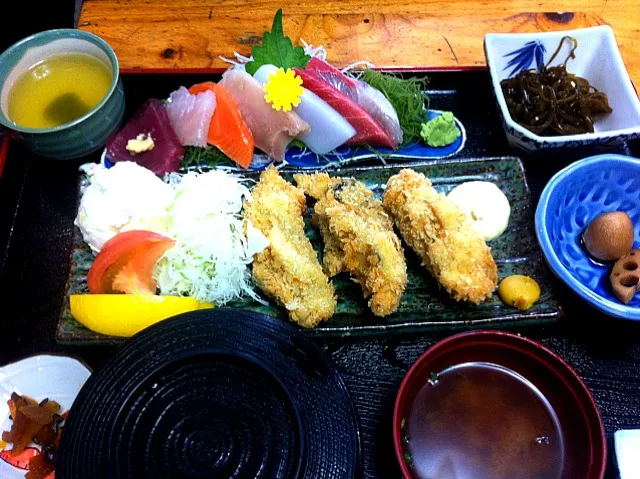 ゴルフの後のがっつり定食！|佐藤 芙紀さん