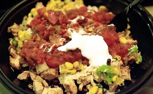 chicken burrito salad|Jen B.さん