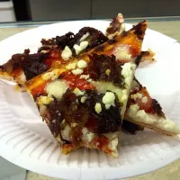 Snapdishの料理写真:beef pizza|david ealdamaさん