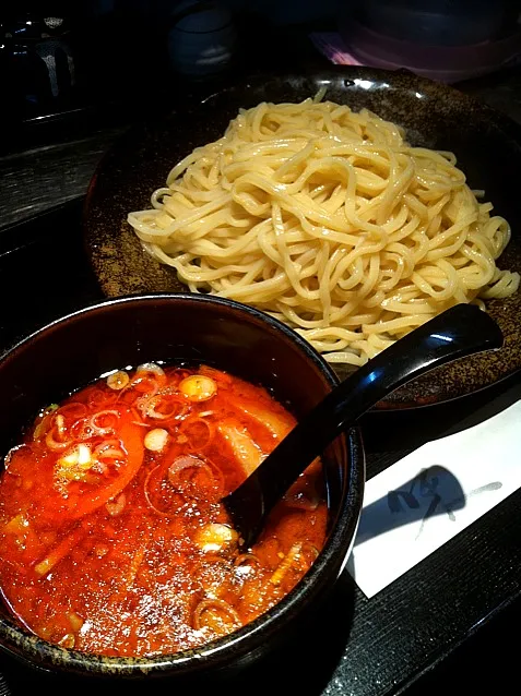 「辛つけ麺」でエネルギーチャージ！|Kazuさん