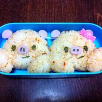 Snapdishの料理写真:彼氏の弁当(ご飯|Ａya.*さん