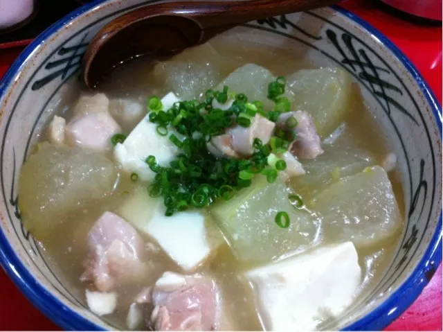 冬瓜と鶏肉のスープ煮|ししょうさん