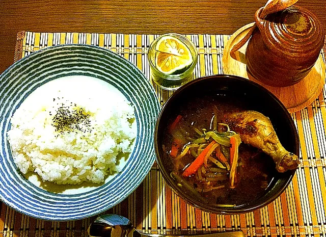 スープカレー&茶碗蒸し|吉さん