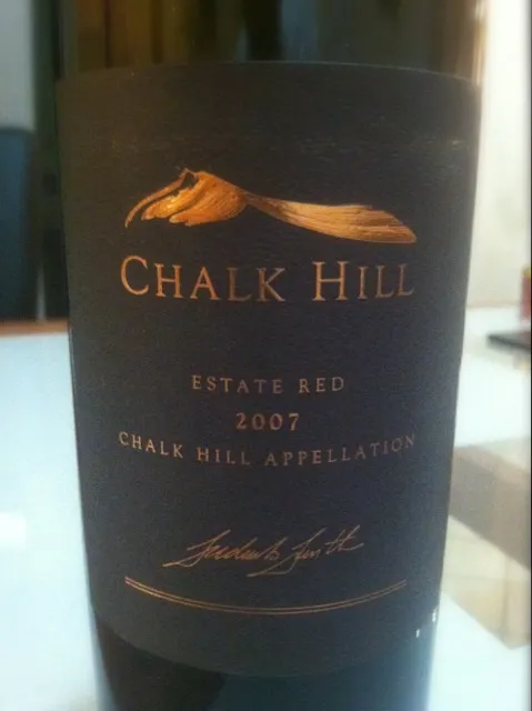 Chalk Hill Appellation 2007|中島信治さん