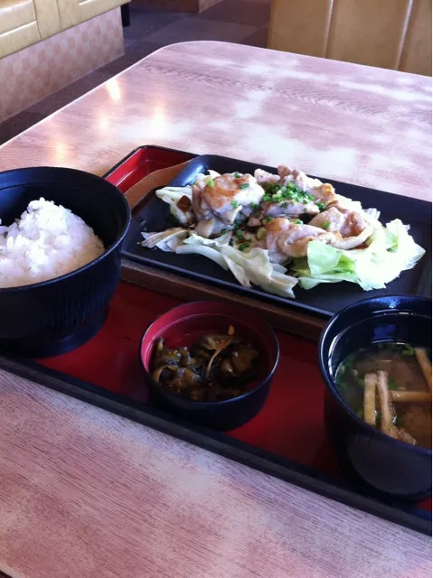 一口チキンステーキにんにく醤油|崎山 節子さん