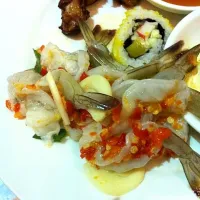 raw prawn koh kong|monita koyさん