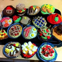 Snapdishの料理写真:Food Cupcakes!|jillyさん