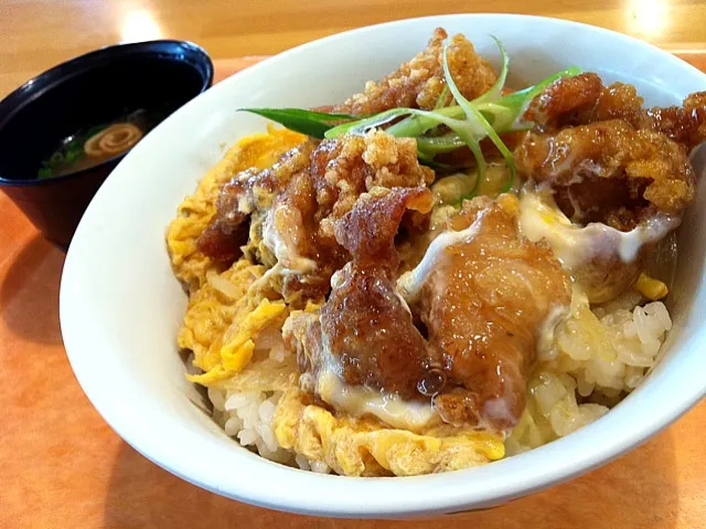 唐とじ丼|雨つぶさん