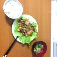 野菜と鳥肉のあんかけ|柳原 捷吾さん