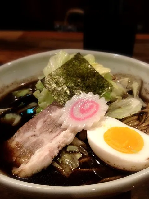 Snapdishの料理写真:焦がししょうゆラーメン|Kazuさん