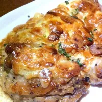 Chicken garlic cheese|midnight_johnnyさん