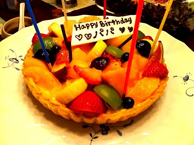 Snapdishの料理写真:Qu'il fait bon ..fruit tarte|まりなさん