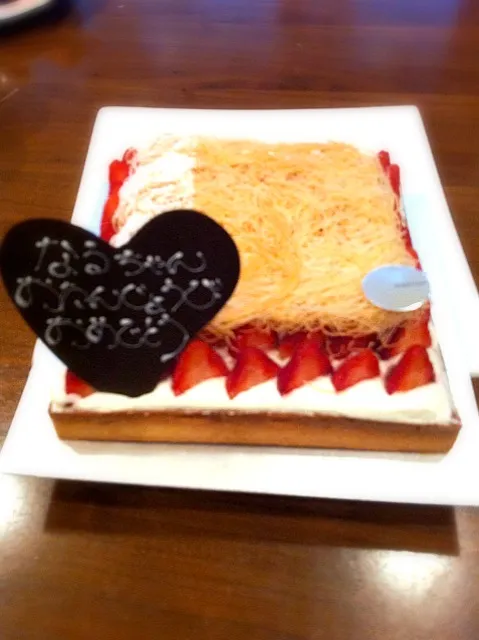 Birthday cake!!|naru . Mさん