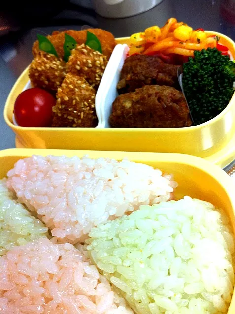 Snapdishの料理写真:遠足のお弁当♪♭|ようこさん