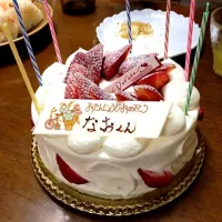 Snapdishの料理写真:ドルセの誕生日ケーキ|土岡 央幸さん