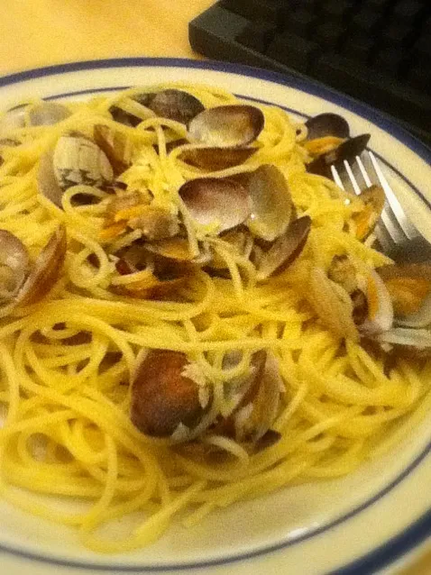 spaghetti vongole bianco|Funky Chefさん