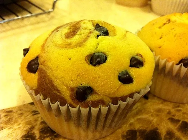 muffin made by a friend|samさん