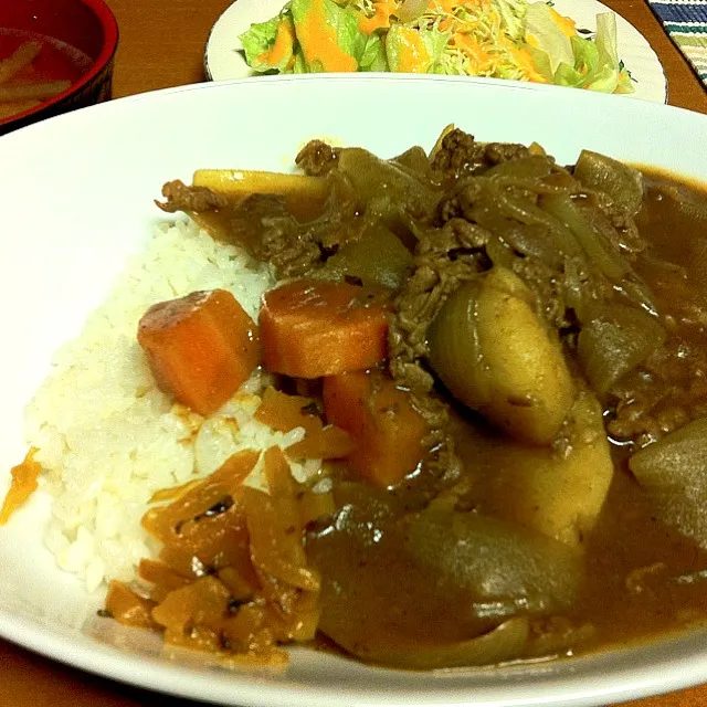 家カレー 学食風|masaumeさん