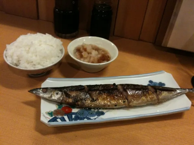 今日の和定食秋刀魚一本焼き|yoshiさん