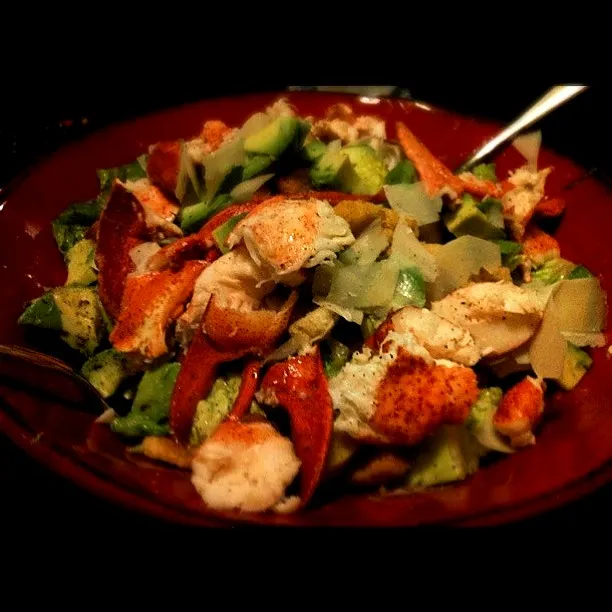 Snapdishの料理写真:Lobster Caesar Salad|Kimberly Kellyさん