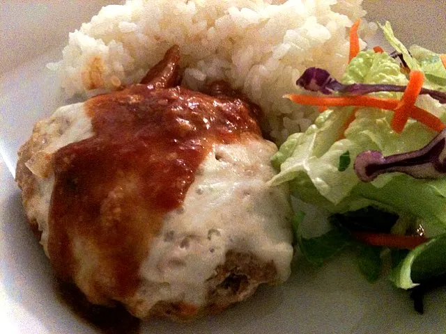 Cheese hamburger steak|Sayuri Hさん