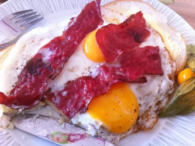 eggs and bacon|Diepak Kisoensinghさん