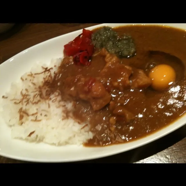 チキントマトのカレーライス 玉子入り|aikoさん