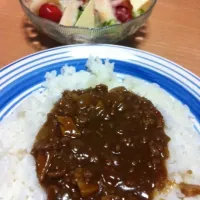 Snapdishの料理写真:自家製キーマカレー|hideoさん