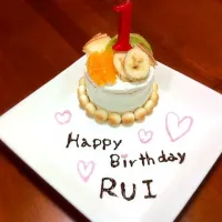 バースデーケーキ|rui＊mamaさん