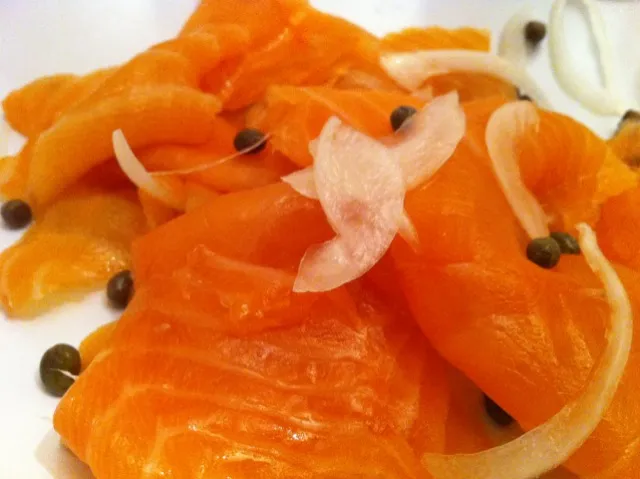 smoked salmon from zabar's|kayoさん