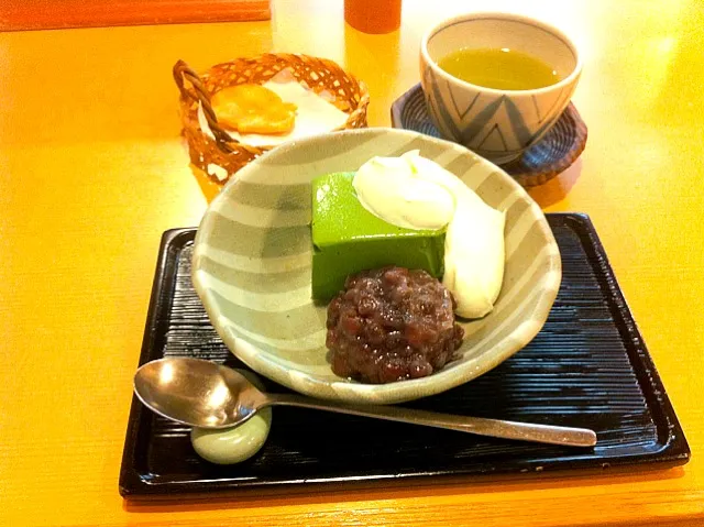 抹茶ババロア|まりもさん