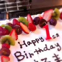 Snapdishの料理写真:birthday cake|rocoさん