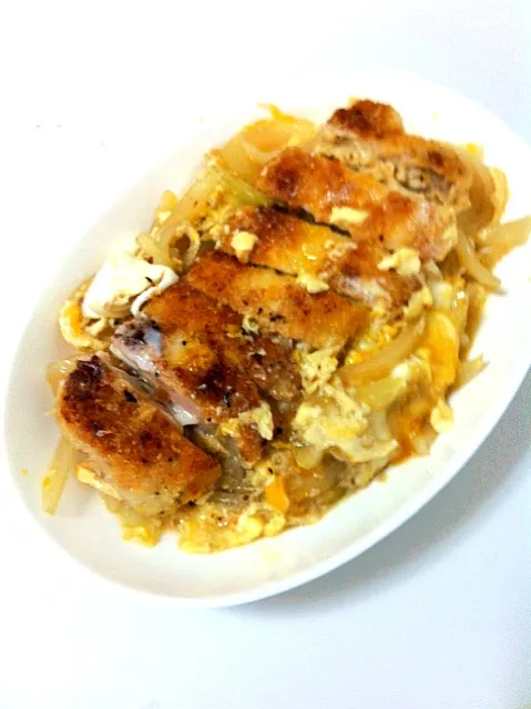 Snapdishの料理写真:Katsu Don!!|Mari Wakataさん