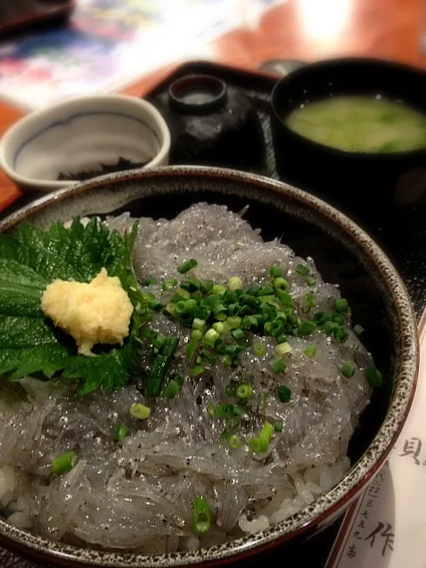 Snapdishの料理写真:生しらす丼！！！|Kazuさん