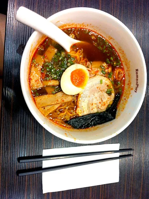 spicy shoyu ramen|ALIENさん