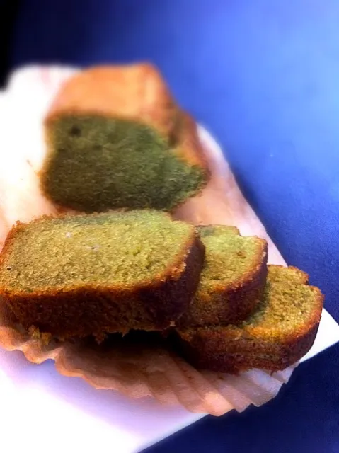 green tea pumkin yuzu cake|willzさん