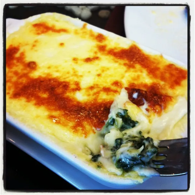 spinach lasagna|devil aehさん