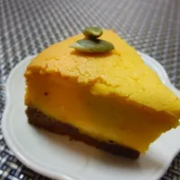 Snapdishの料理写真:手作りかぼちゃのチーズケーキ|ＭＮＭさん