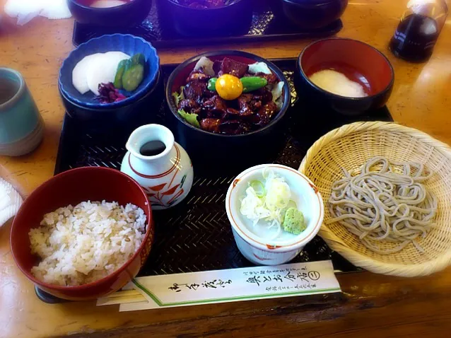 鳥もつそば定食|TOMOさん